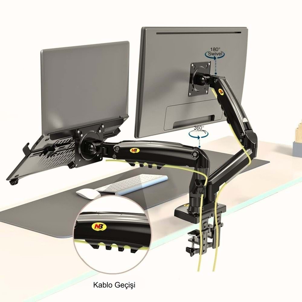 TriLine NB F160+FP Gazlı Çift Kol North Bayou 17-30