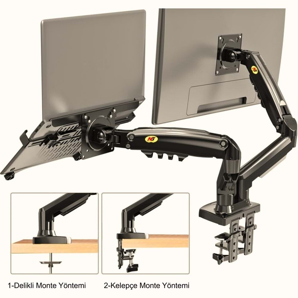 TriLine NB F160+FP Gazlı Çift Kol North Bayou 17-30