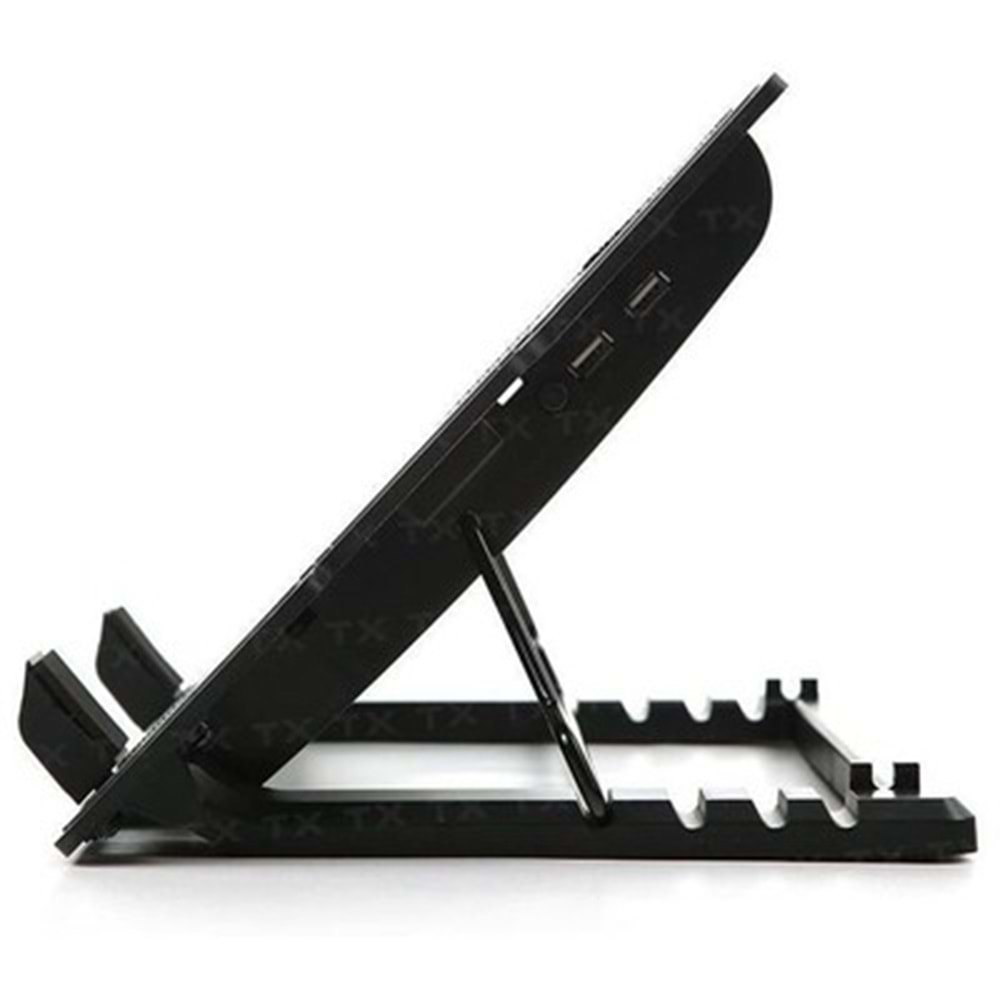 TriLine Işıklı Notebook Soğutucu Fan 5 Kademeli Stand NB339