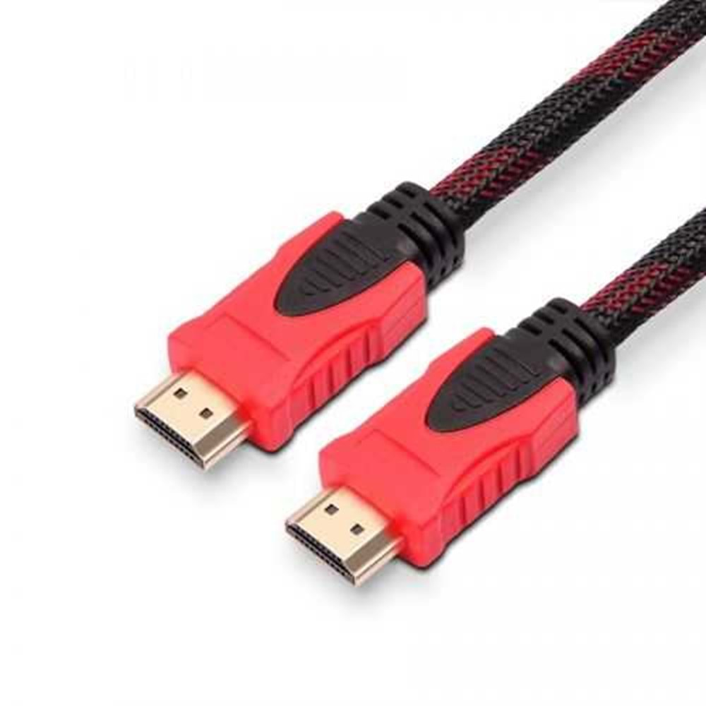 TriLine Hdmi Kablo Sargılı Çift Filtreli 1.4V Altın Uç