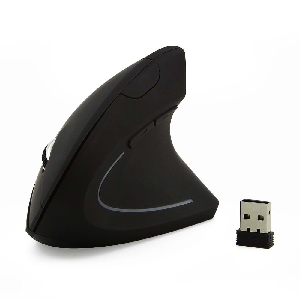 TriLine Kablosuz Ergonomik Dikey Mouse 800/1200/1600 DPI