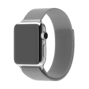 Booyse Apple Watch 38-40mm 1-2-3-4-5 Milano Hasır Saat Kordon - SİYAH