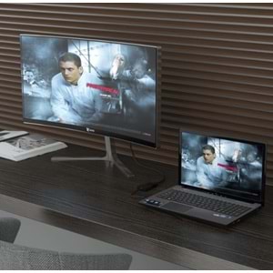TriLine Display Port HDMI Çevirici Adaptör Kablo 20cm Apple Macbook