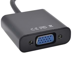 TriLine Display Port VGA Çevirici Adaptör Kablo 20cm Apple Macbook