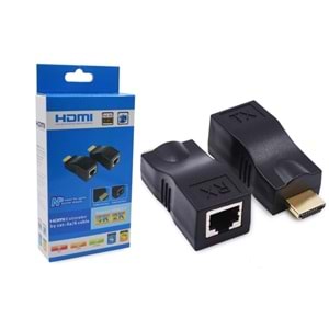 TriLine Hdmi Extender 30 Metre Uzatma Adaptörü Cat5 Cat6