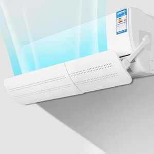 TriLine Delikli Ayarlanabilir 58-105 CM Klima Hava Yönlendirici Klima Aparatı Klima Siperliği