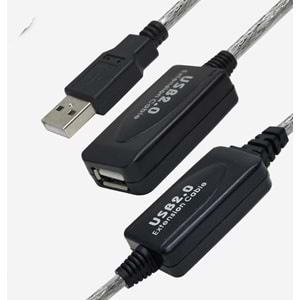 TriLine 15 Metre Profesyonel Çipli Usb Extension Uzatma Kablosu