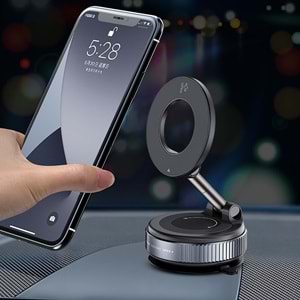 TriLine Manyetik Vakum Araç Montaj Telefon Üniversal Tutucu X68 Stand 360 ° Ayarlanabilir Katlanabilir