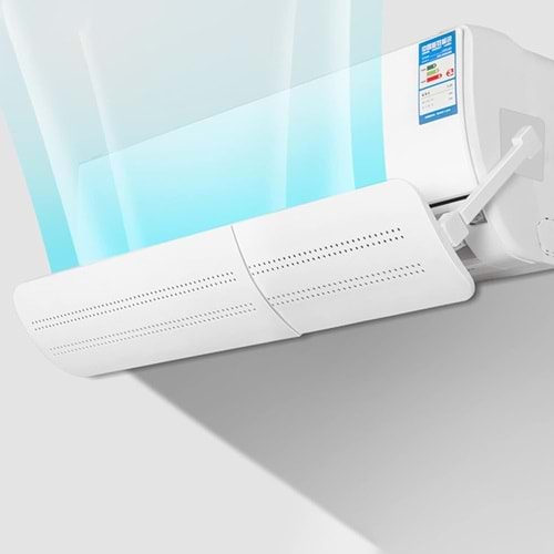TriLine Delikli Ayarlanabilir 58-105 CM Klima Hava Yönlendirici Klima Aparatı Klima Siperliği