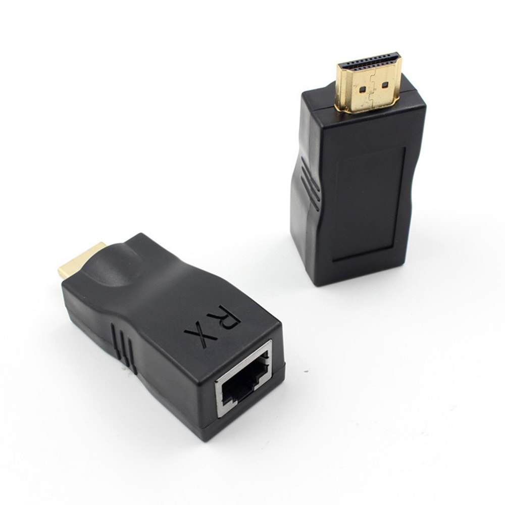 TriLine Hdmi Extender 30 Metre Uzatma Adaptörü Cat5 Cat6