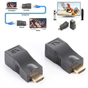 TriLine Hdmi Extender 30 Metre Uzatma Adaptörü Cat5 Cat6