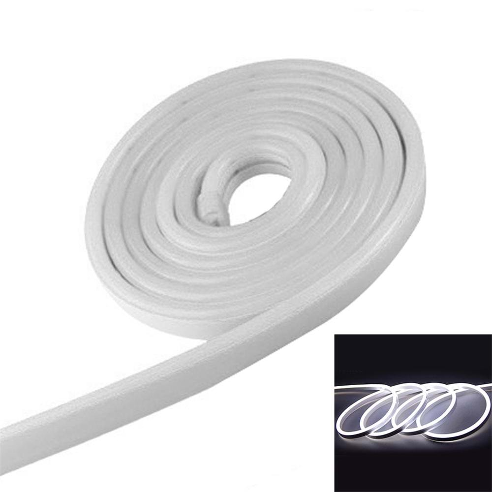 TriLine Neon LED Işık Süper Parlak Kumandalı Tüp LED - BEYAZ - 3METRE