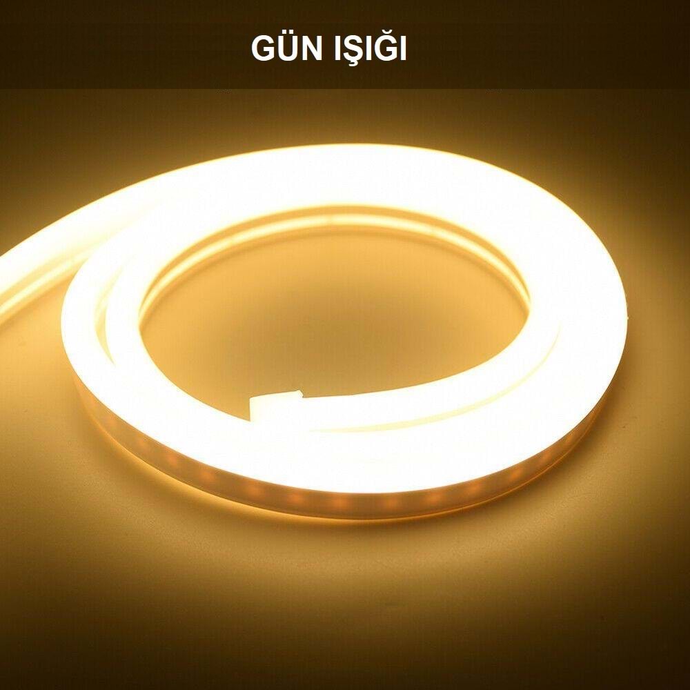 TriLine Neon LED Işık Süper Parlak Kumandalı Tüp LED- GÜN IŞIĞI- 1METRE