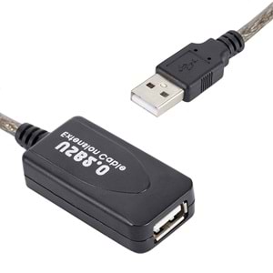 TriLine 10 Metre USB2.0 Sinyal Güçlendirici Profesyonel Çipli Usb Extension Uzatma Kablosu