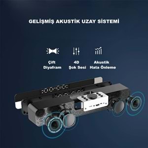 TriLine Bluetooth Hoparlör Şarjlı Yatay Ses Sistemi LED Ekran FM Çalar Saat Sıcaklık PC USB Aux Tf Kart